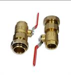 1 1/2^ Ball valve x O-ring for XL Flow Center