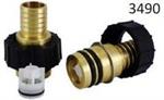 O-ring x 1^ Insert adapter fitting w/ check valve