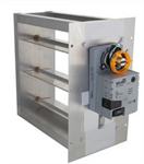 All rectangular damper descriptions given as W x H.  ...